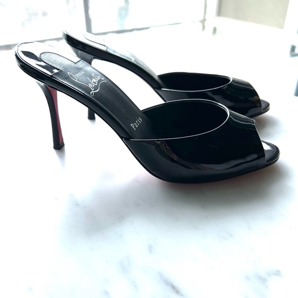 Christian Louboutin Me Dolly 85 patent sandals - Picture 3 of 7